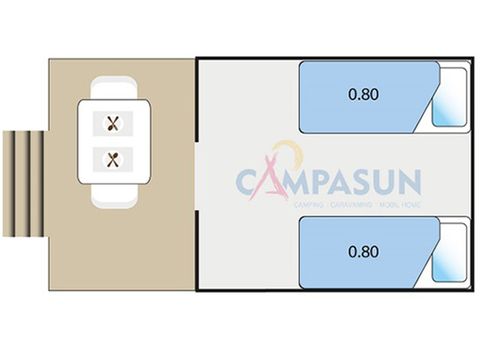 UNUSUAL ACCOMMODATION 2 people - Pod - 6m² (without sanitary facilities)