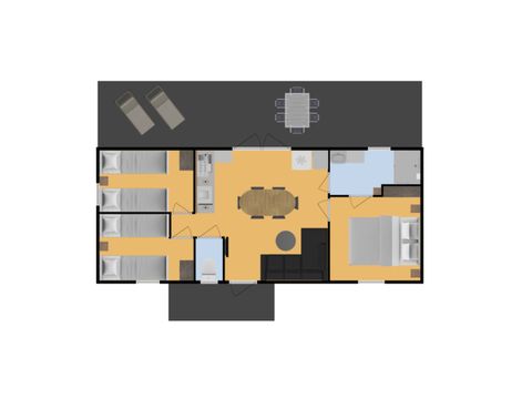 Mobile home 6 persons - Laffrey Cote Jardin
