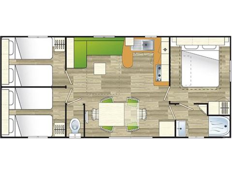 MOBILE HOME 6 people - Baobab mobile home