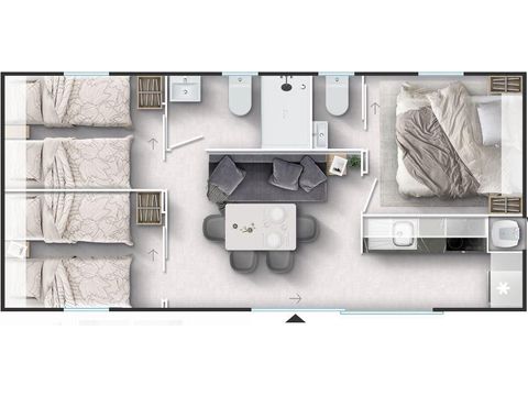 Mobile home 6 persons - Mobilheime