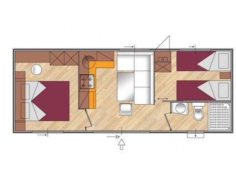 MOBILE HOME 5 people - Standard Plus