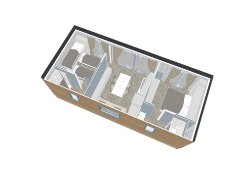 MOBILE HOME 5 people - Maxicaravan JACUZZI VIEW