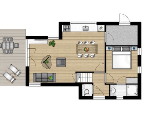 BUNGALOW 6 people - Comfort 6