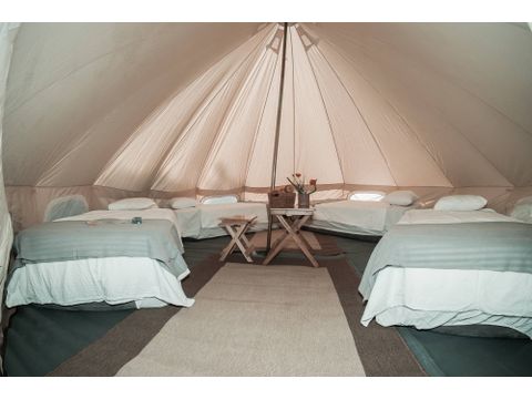 CANVAS AND WOOD TENT 4 people - Glamping 4 persons