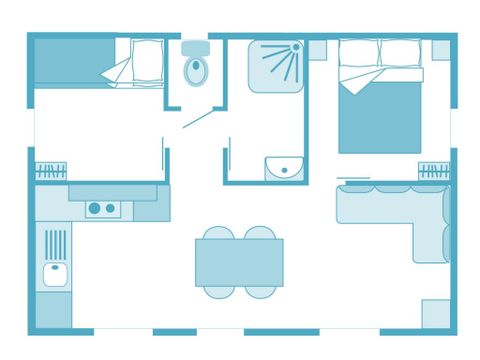 Chalet 4 persons - Prestige 2ch