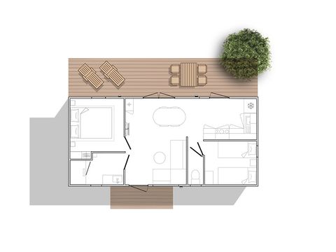 Mobile home 4 persons - SUNELIA Luxe 2ch
