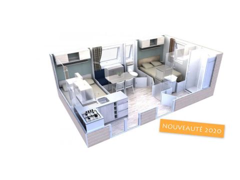 MOBILE HOME 4 people - EVO 24 24m² 2 bedrooms (Sunday to Sunday) - NEW 2020