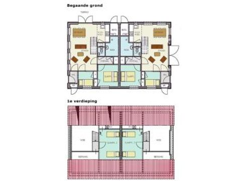 Bungalow 5 persons - Farm