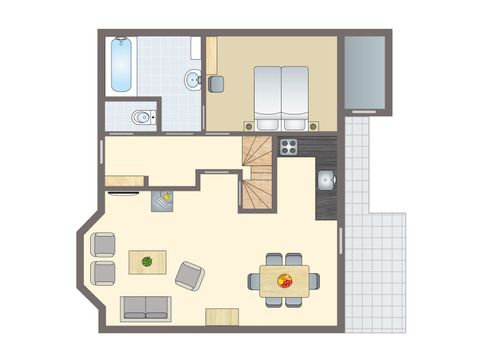Bungalow 4 persons - 4B