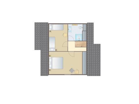 Bungalow 4 persons - 4-persoons wellness bungalow