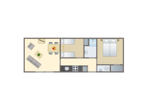MOBILE HOME 4 people - 4MHV