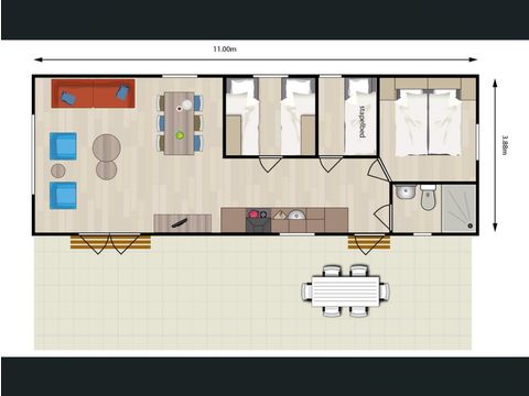 Chalet 6 persons - Partridge