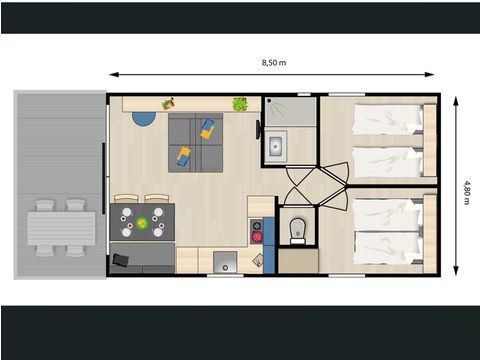 Chalet 4 persons - Fieldfare