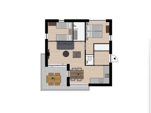 Bungalow 4 persons - Sea aster
