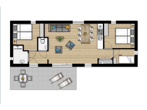 Lodge 6 persons - 6B