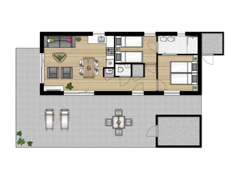 Lodge 4 persons - 4A