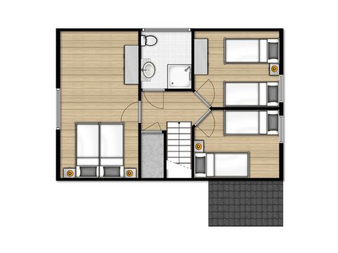 Bungalow 6 persons - SWIL Comfort