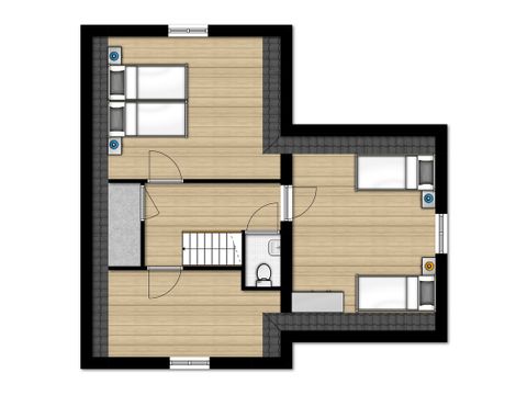 Villa 6 persons - Tjasker