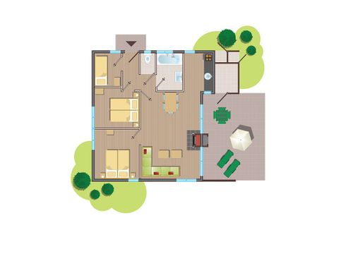 BUNGALOW 5 people - Comfort LH841
