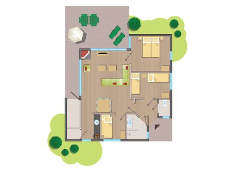 BUNGALOW 6 people - Comfort LH843