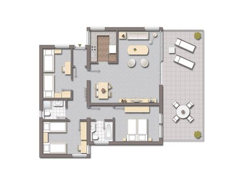 House 7 persons - Maple
