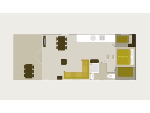 Chalet 6 persons - Veluwe lounge with hot tub and sauna