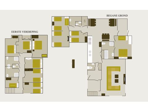 Group accommodation 24 persons - 2Group villa