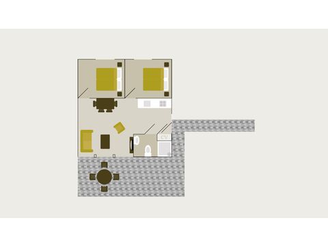 Bungalow 4 persons - Hills