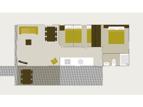 Lodge 6 persons - Veluwelodge XL with hot tub