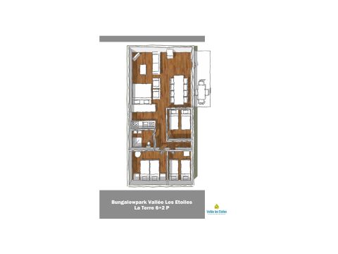 Chalet 8 persons - La Terre Comfort (max. 6 adults)
