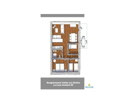 Chalet 6 persons - La Lune Comfort