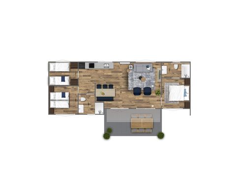 Chalet 6 persons - Cuckoo child-friendly