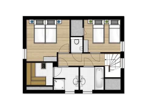 VILLA 6 people - KVR6B
