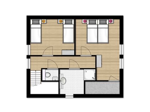 Villa 6 persons - 6A Luxury