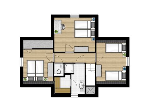 Villa 8 persons - Watervilla 8B Luxury