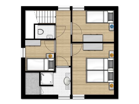 Villa 4 persons - 4A