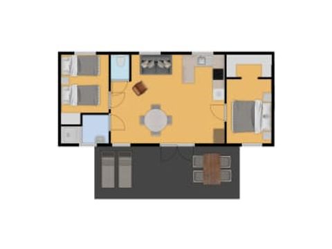 CHALET 4 people - the Crown Duck