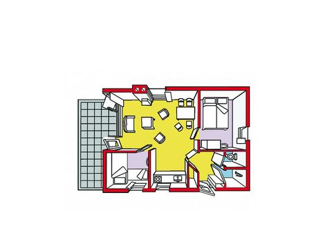 BUNGALOW 4 people - the Badger