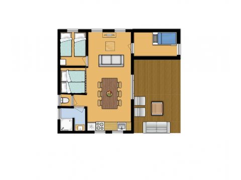 Chalet 6 persons - Haystack