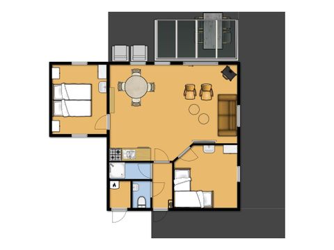 Bungalow 4 persons - Mars