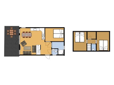 Bungalow 6 persons - the Tjalk