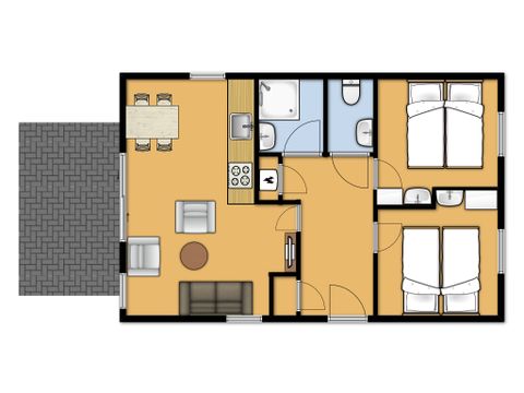 Apartment 4 persons - The Caisson