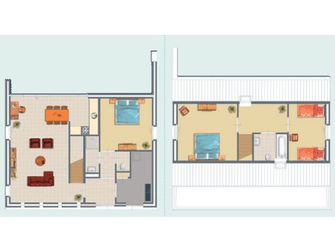 House 6 persons - Garden villa