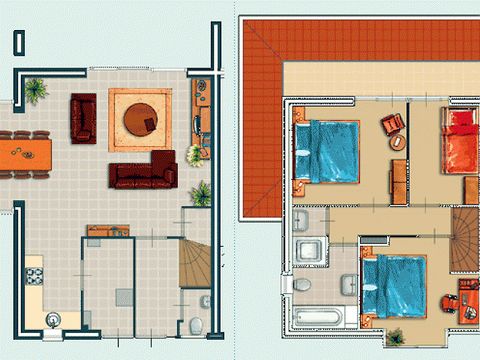 House 6 persons - Water house