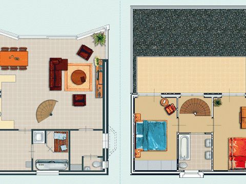 HOUSE 4 people - Garden villa