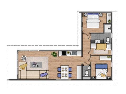 House 6 persons - Ravensbosch