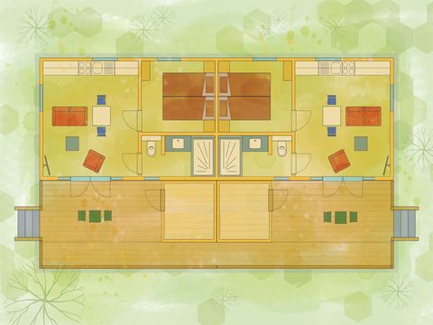 MOBILE HOME 2 people - mobile home/chalet Trout MOBILE HOME 2 people - mobile home/chalet Trout