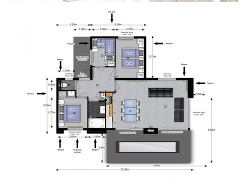 House 6 persons - Villa
