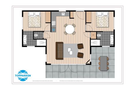 BUNGALOW 4 people - Beekhoeve Wellness (Spa)