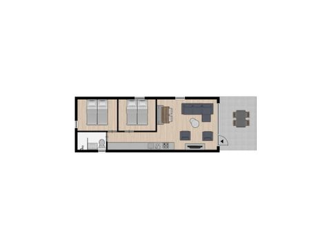 Lodge 4 persons - Forest Cabin